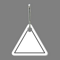 Zippy Clip W/ 1 13/16"x2 1/8" Triangle Tag